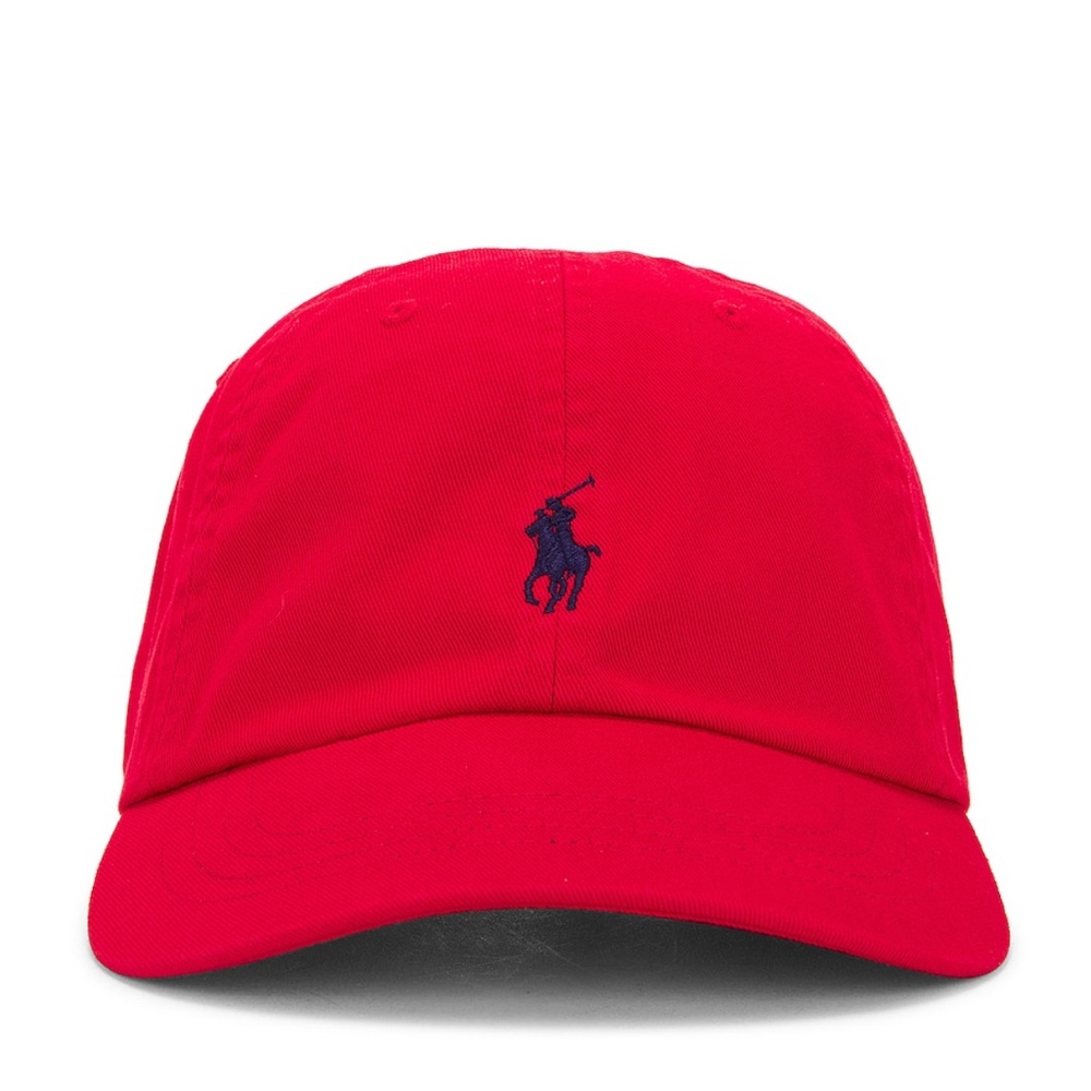 Chino cap polo Ralph Lauren in red
